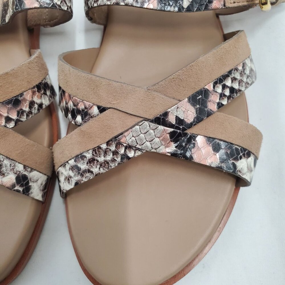 Cole Haan Women's Python-Print Fairen Grand Slide Flat Sandals Size 7.5 B - Picture 11 of 16